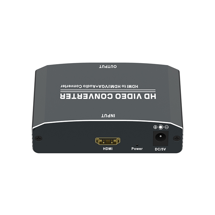 PII-632 Конвертер HDMI VGA+HDMI со звуком 3,5 мм и поддержкой 1080P