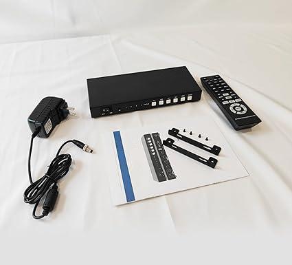 4K HDMI Quad Multi-viewer HDMI Quad Switcher для 4K при 60 Гц