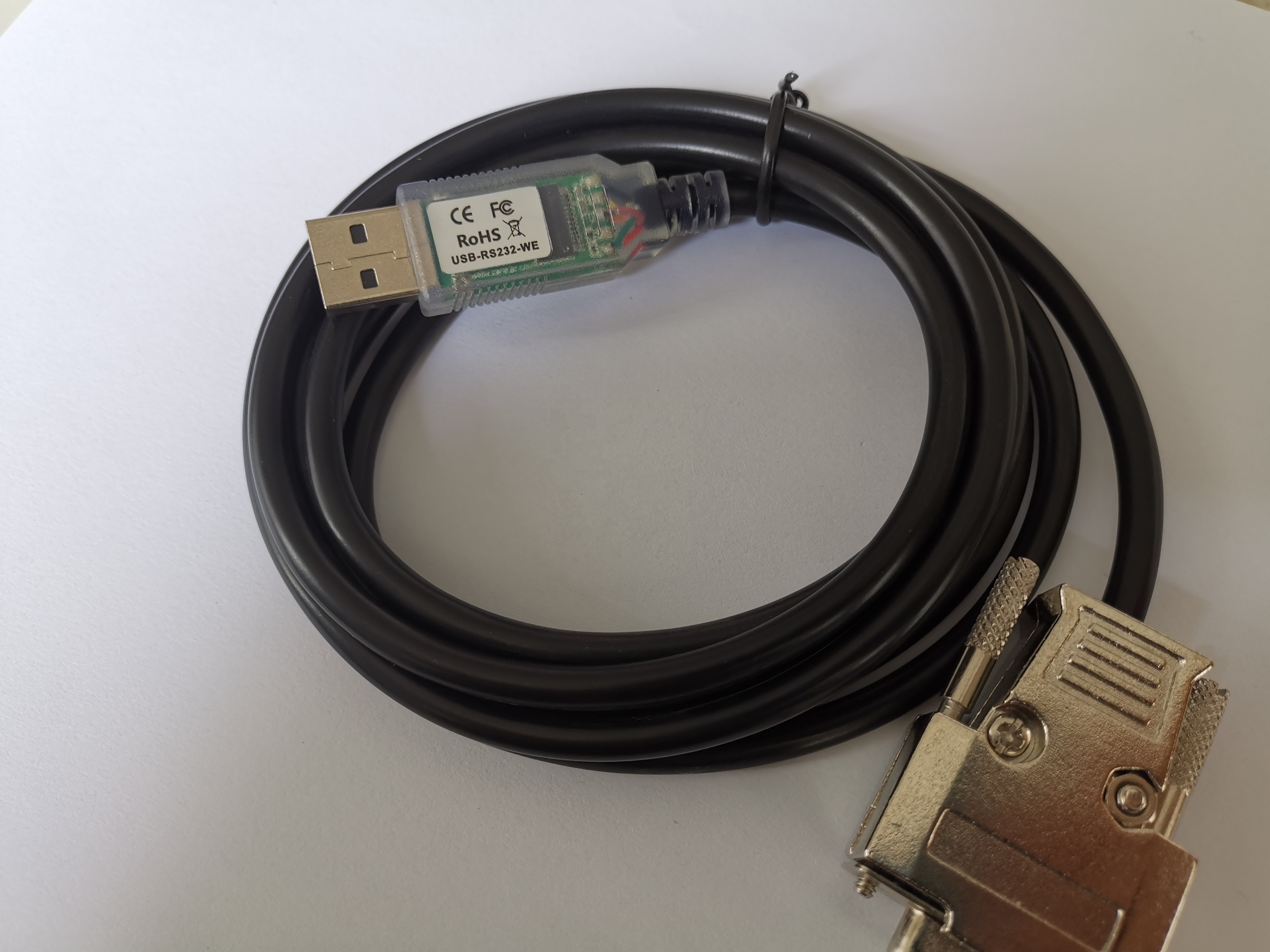 USB-последовательный адаптер, кабель набора микросхем FTDI с разъемом RS232 DB9 «папа» и «мама» 